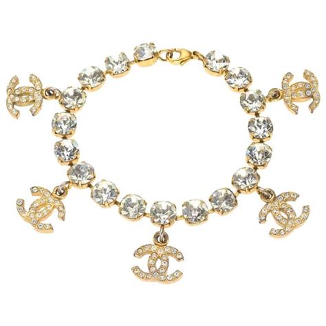 chanel cc bracelet|chanel bracelet with diamonds.